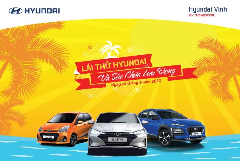 Hyundai Vinh triển khai chương trình lái thử và sửa chữa lưu động tại Huyện Diễn Châu