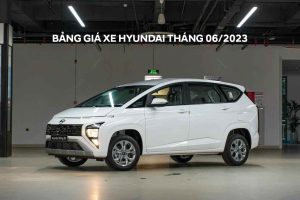 Bảng giá xe Hyundai Vinh tháng 06/2023