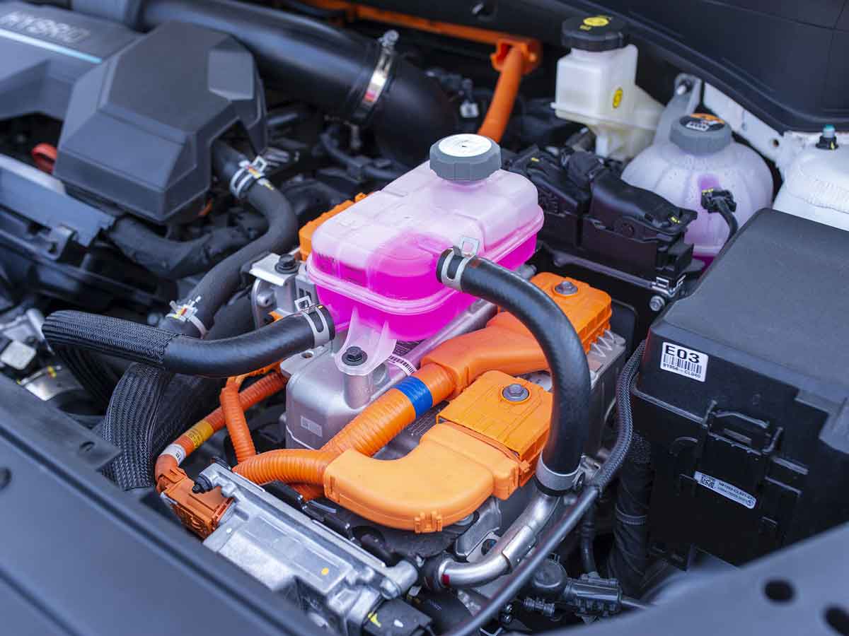 Động cơ Hyundai Santafe Hybrid