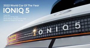Hyundai Ioniq 5 dành giải thưởng xe của năm 2022