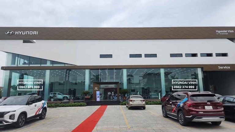 Đại lý Hyundai Vinh – Uy tín, chất lượng, giá cả hợp lý