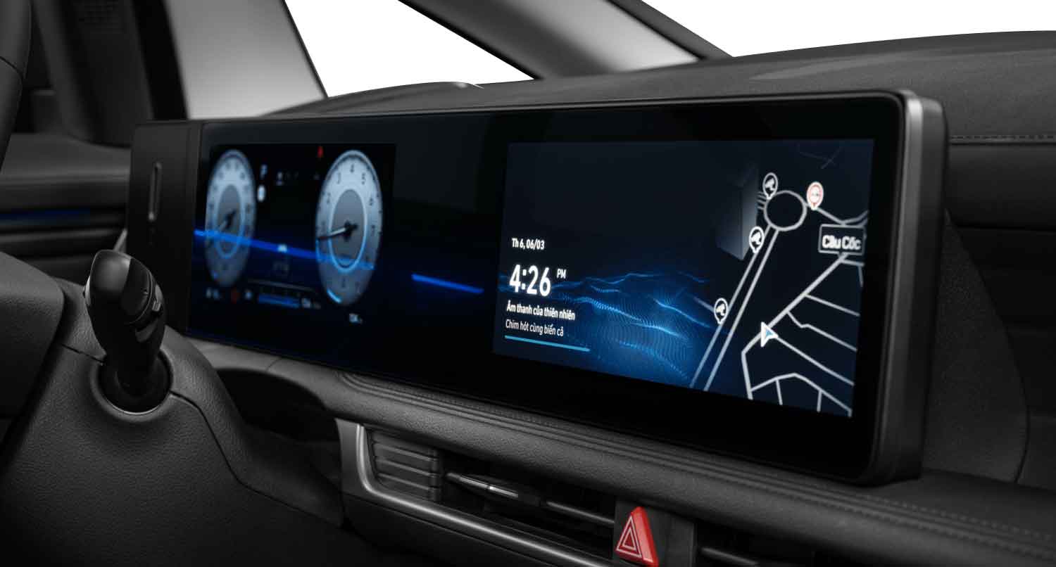 Màn hình đôi Hyundai Stargazer