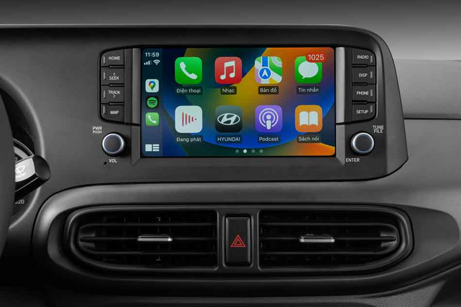 Màn Hình Giải Trí 8 Inch Có Kết Nối Apple CarPlay & Android Auto