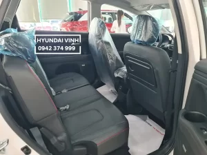 Nội thất Hyundai Stargazer X cao cấp màu trắng