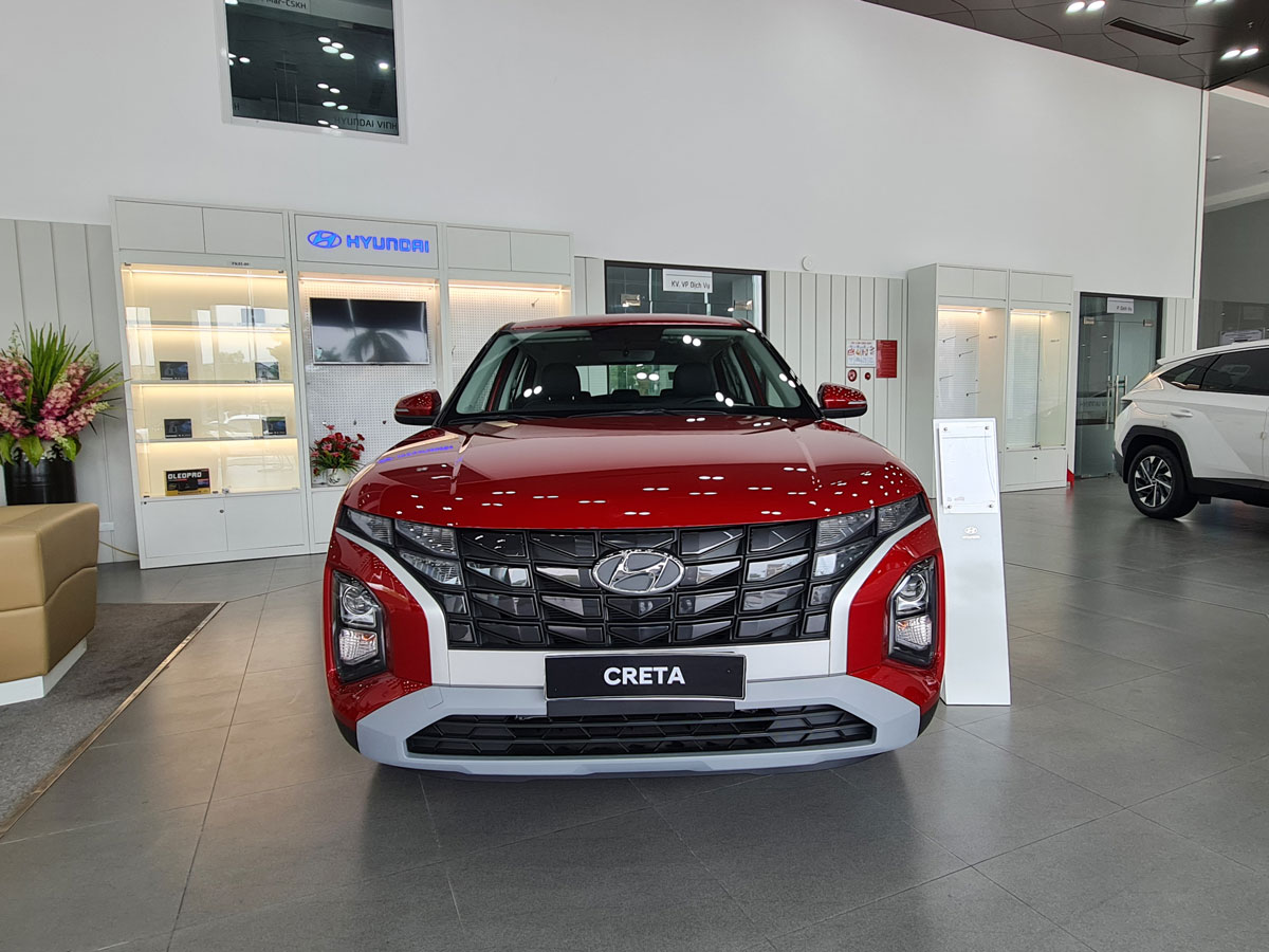 Lưới tản nhiệt Hyundai Creta 2024