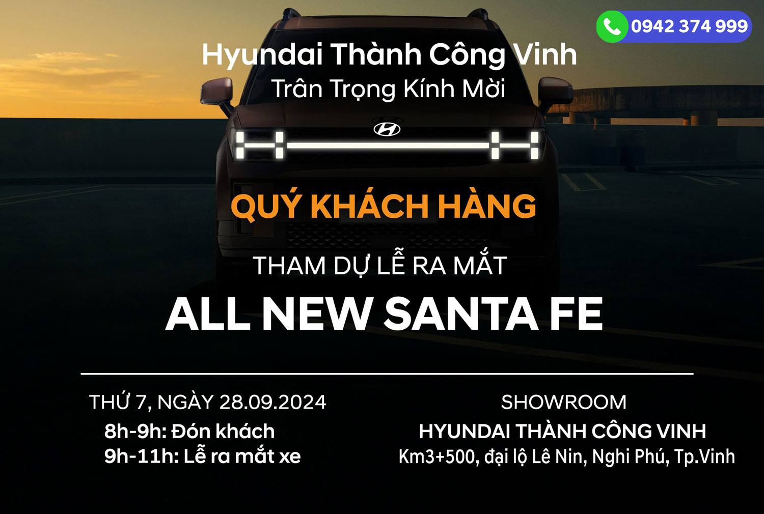 Sự kiện lái thử Hyundai Santa Fe 2024 - Cơ hội trải nghiệm mẫu SUV đẳng cấp