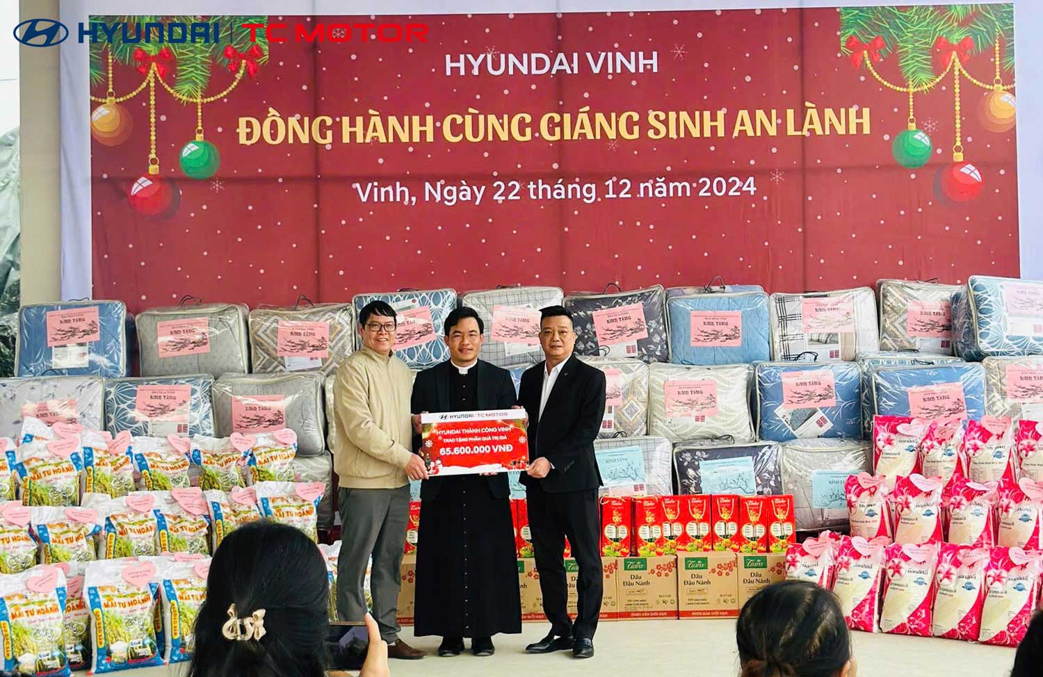 Hyundai Vinh – Đồng hành cùng giáng sinh an lành: Hành trình sẻ chia yêu thương