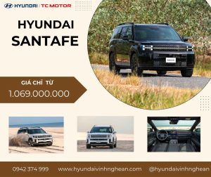 Chương trình khuyến mãi Santafe 2024