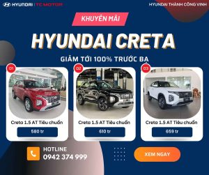 Giá xe Hyundai Creta 05 - 2025