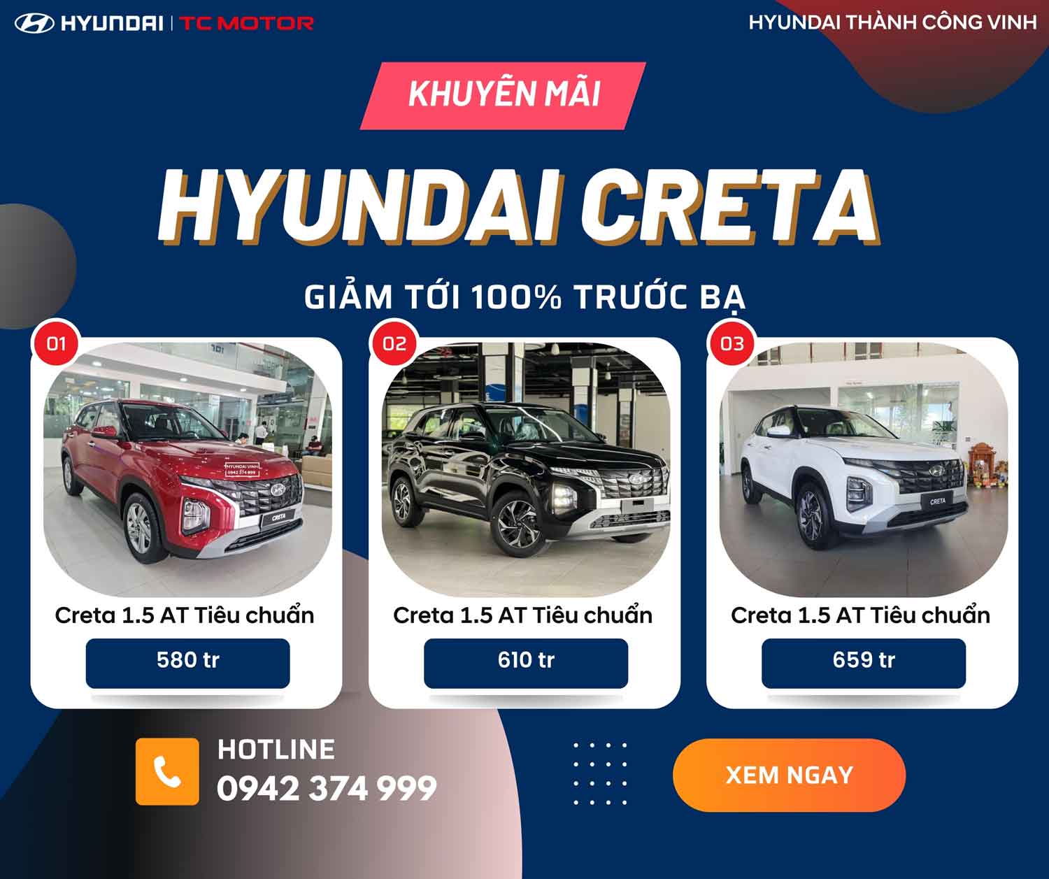 Giá xe Hyundai Creta 05 - 2025