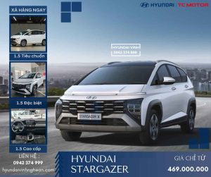 Giá xe Hyundai Stargazer tháng 05 2025