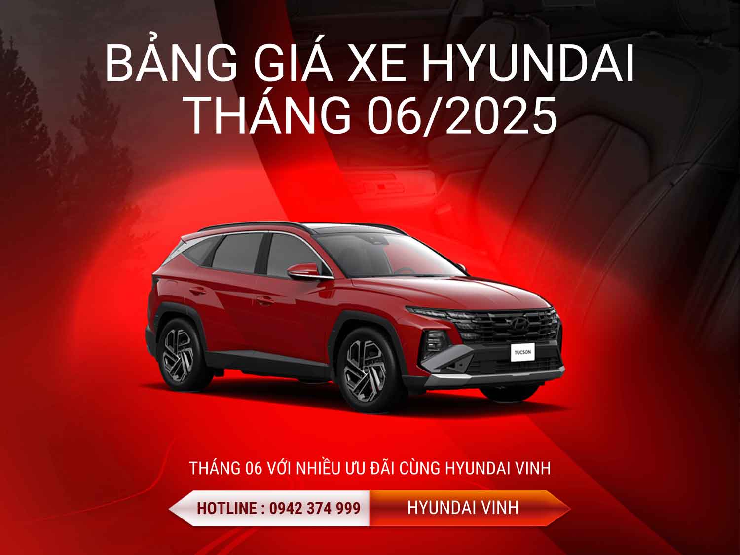 Bảng giá xe Hyundai tháng 06 - 2025