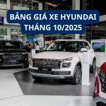 Bảng giá xe Hyundai Venue tại Nghệ An Tháng 10/2025
