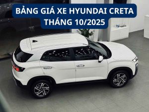 Bảng giá xe Hyundai Creta tại Nghệ An Tháng 10/2025