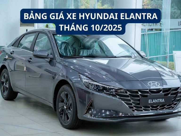 Bảng giá xe Hyundai Elantra tại Nghệ An Tháng 10/2025 – Cập nhật mới nhất tại Hyundai Vinh