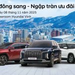 LÁI THỬ ĐÔNG SANG – NGẬP TRÀN ƯU ĐÃI CÙNG HYUNDAI VINH