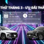 Lái thử Hyundai tháng 03/2026 tại Hyundai Vinh – Ưu đãi duy nhất 01 ngày