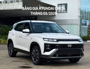 Bảng giá Hyundai Creta tháng 05/2026 tại Nghệ An | Giá lăn bánh & ưu đãi mới nhất