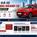 bảng giá xe Hyundai Grand i10 tháng 06/2026 tại Nghệ An