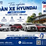 Trải nghiệm dàn xe Hyundai mới nhất tại Luna Coffee – Diễn Châu ngày 25/07/2026