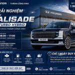 New Palisade Turbo Hybrid trưng bày duy nhất ngày 16/08/2026 tại Hyundai Thành Công Vinh
